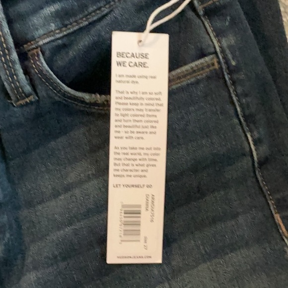 Hudson Jeans Natalie Midrise Slim Boyfriend Jeans Size 27 NWT - Picture 3 of 7